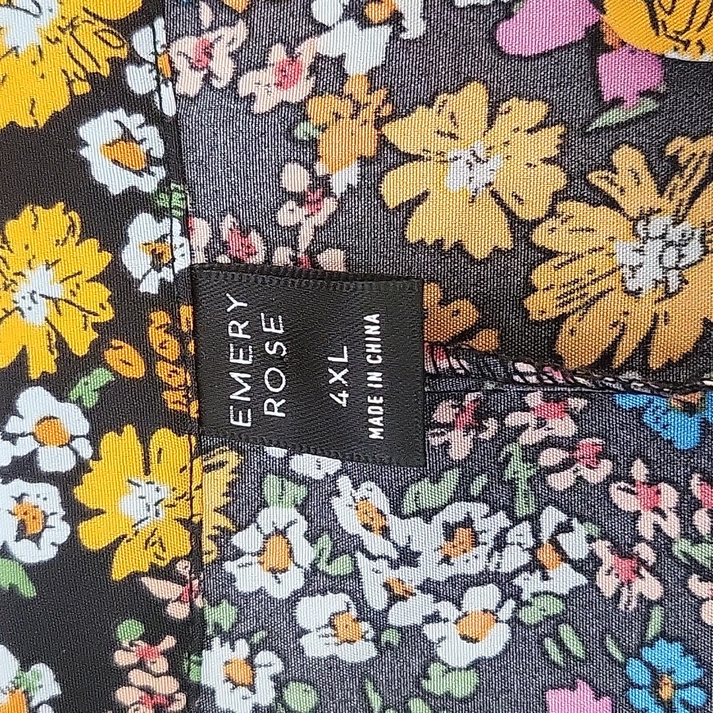 EMERY ROSE PLUS SIZE TUNIC - Picture 5 of 8